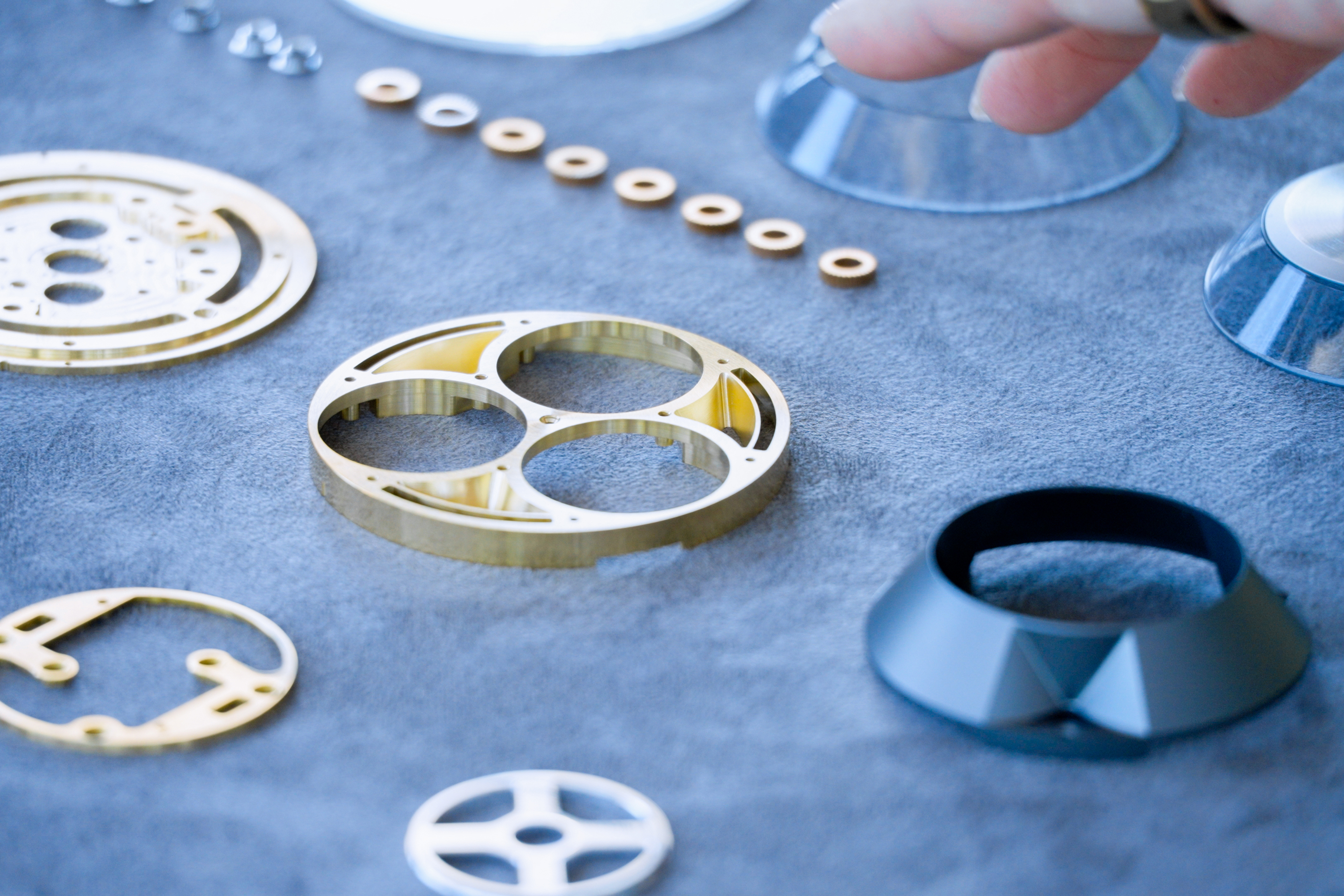 Almost every visible part can be configured in different finishes or materials to turn the customer's vision into reality.